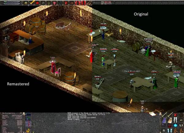 Персонаж Astonia Remastered в процессе выполнения задания