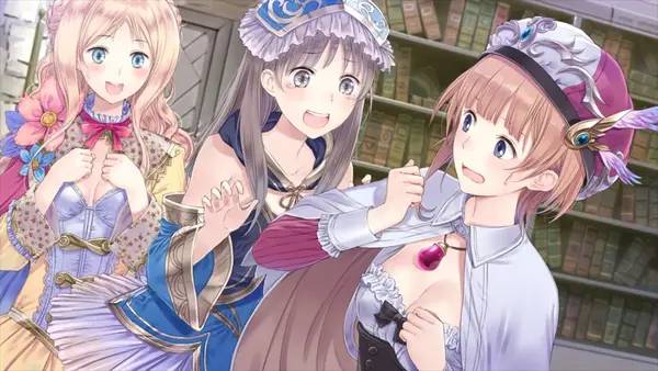 Персонаж Atelier Rorona ~The Alchemist of Arland~ DX в процессе выполнения задания