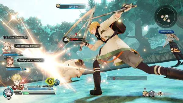 Персонаж Atelier Ryza 2  Lost Legends & the Secret Fairy в процессе выполнения задания