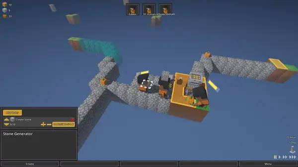 Персонаж Avian Colony в процессе выполнения задания