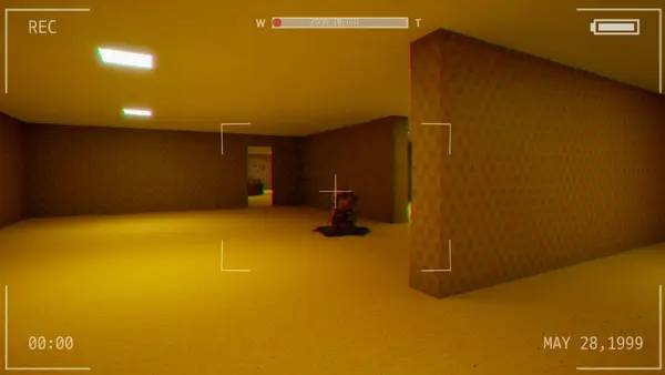 Персонаж Backroom Company в процессе выполнения задания