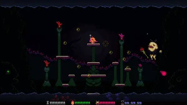 Персонаж Bananner Nababber в процессе выполнения задания