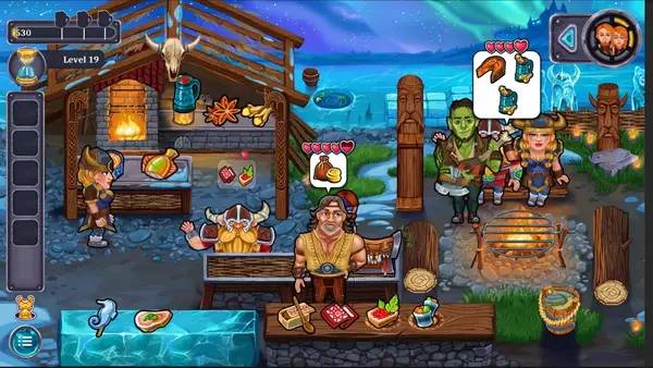 Персонаж Barbarous 2 - Tavern Wars в процессе выполнения задания