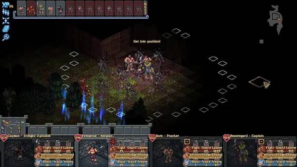 Персонаж Bastard Bonds в процессе выполнения задания