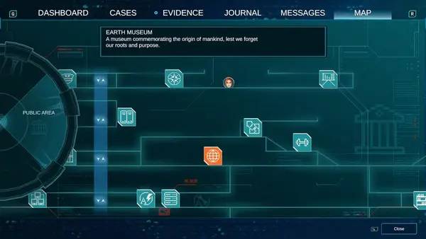Персонаж Between Horizons в процессе выполнения задания