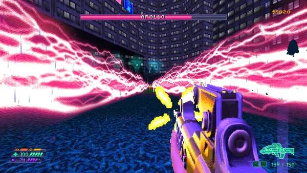 Персонаж Beyond Sunset в процессе выполнения задания