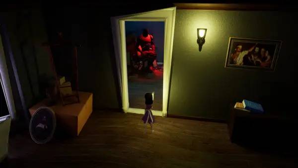 Персонаж Beyond The Darkness в процессе выполнения задания