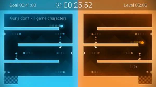 Персонаж Binaries в процессе выполнения задания