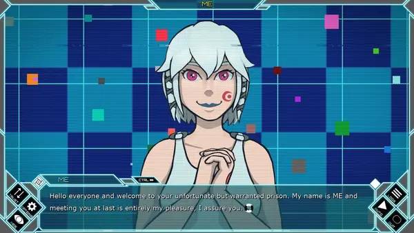 Персонаж Birth ME Code в процессе выполнения задания