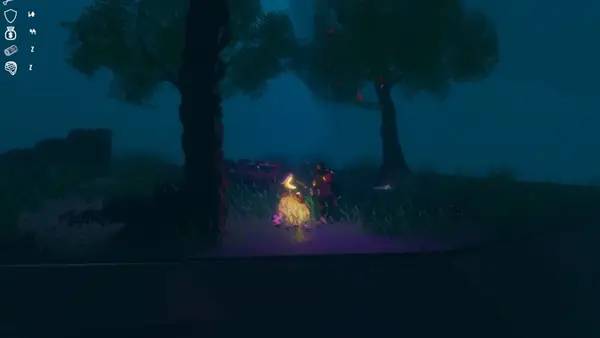 Персонаж BJORN в процессе выполнения задания