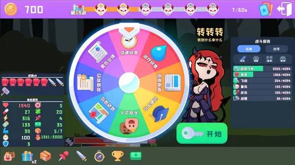 Персонаж Black Fairy Tale в процессе выполнения задания