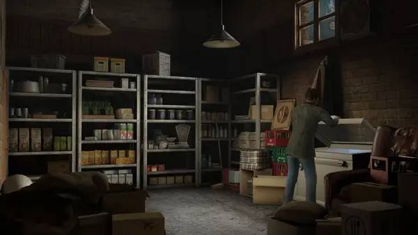 Персонаж Black Mirror 3 в процессе выполнения задания