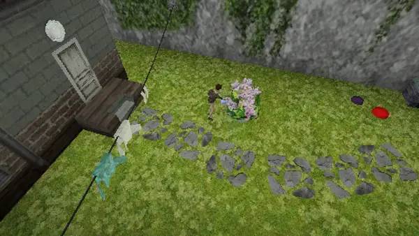 Персонаж Bleeding Roots в процессе выполнения задания