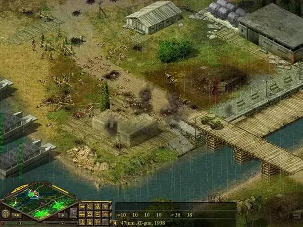 Персонаж Blitzkrieg  Burning Horizon - Rolling Thunder - Iron Division в процессе выполнения задания