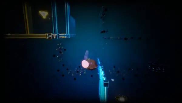 Персонаж Bloat в процессе выполнения задания