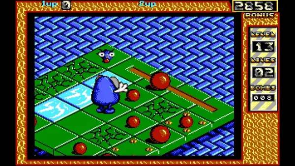 Персонаж Bombuzal в процессе выполнения задания