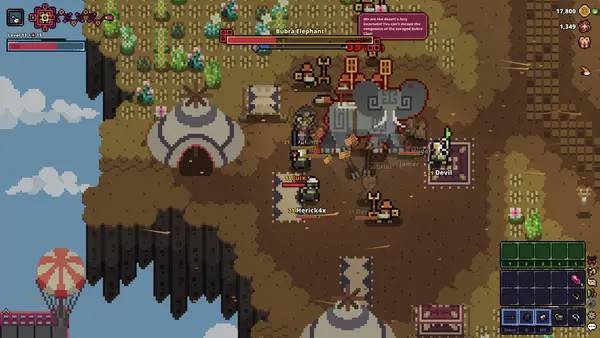 Персонаж Born Again в процессе выполнения задания