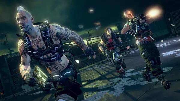 Персонаж BRINK в процессе выполнения задания