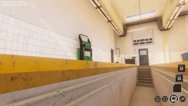 Персонаж Bus Mechanic Simulator в процессе выполнения задания