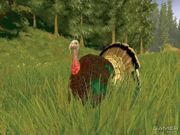 Персонаж Cabela's Big Game Hunter 2008  Trophy Buck в процессе выполнения задания