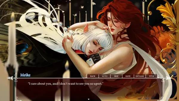 Персонаж Cage of Roses в процессе выполнения задания