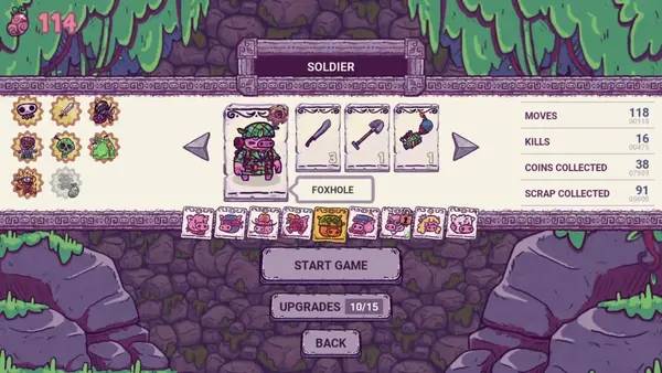 Персонаж Card Hog в процессе выполнения задания