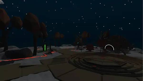 Персонаж Celestial в процессе выполнения задания