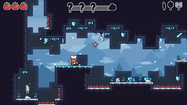 Персонаж Chefy-Chef в процессе выполнения задания