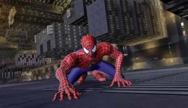 Персонаж Человек-Паук 3 в процессе выполнения задания