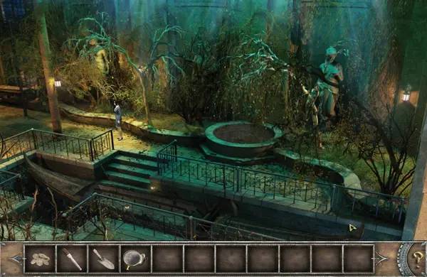 Персонаж Chronicles of Mystery - The Tree of Life в процессе выполнения задания