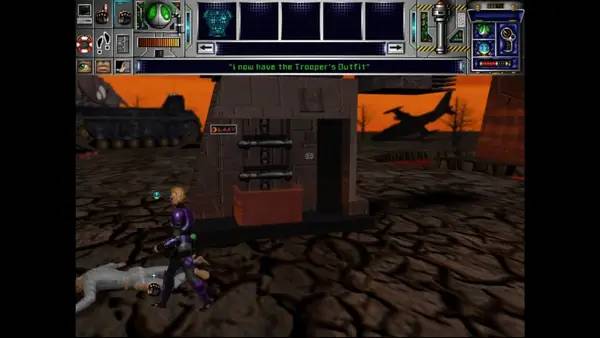 Персонаж Chronomaster в процессе выполнения задания