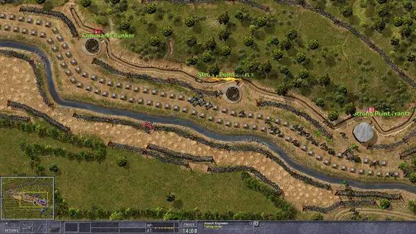 Персонаж Close Combat 5  Invasion  Normandy - Utah Beach to Cherbourg в процессе выполнения задания