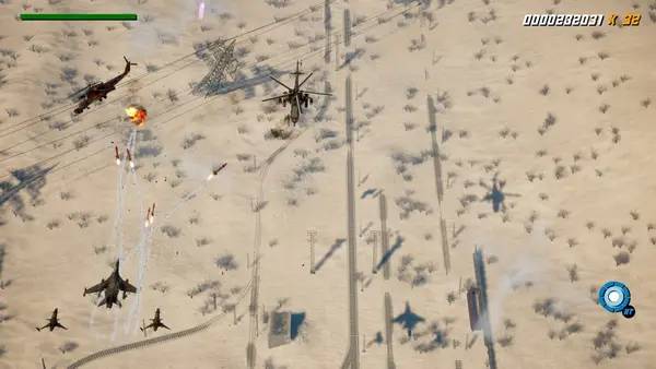 Персонаж Cloud Cutter в процессе выполнения задания