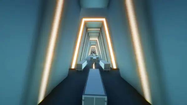 Персонаж Clustertruck в процессе выполнения задания