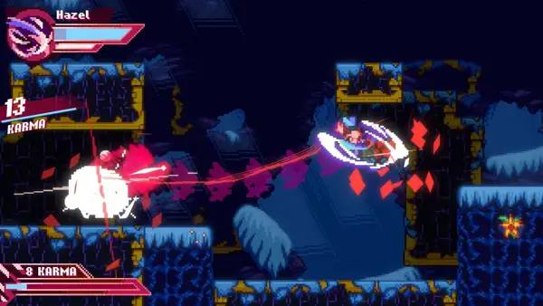 Персонаж CODE Bunny в процессе выполнения задания