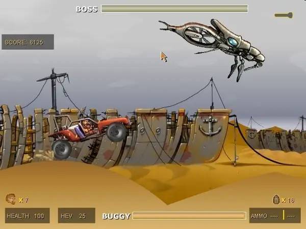 Персонаж Codename Gordon в процессе выполнения задания