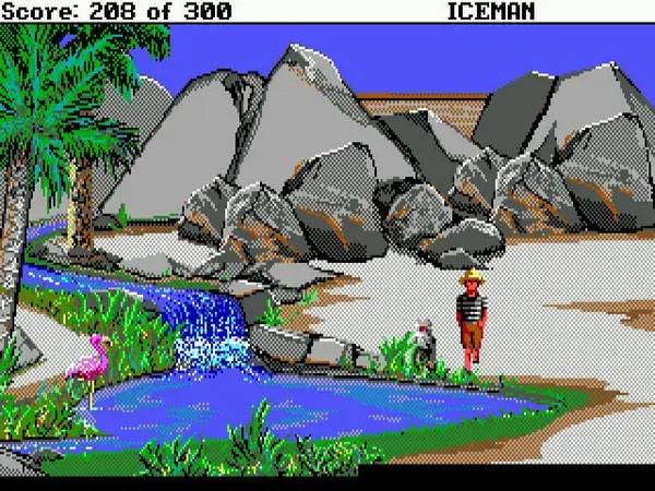 Персонаж Codename ICEMAN в процессе выполнения задания