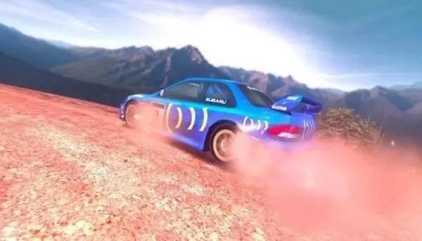 Персонаж Colin McRae Rally Remastered в процессе выполнения задания