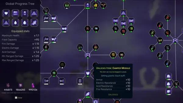 Персонаж COLLAPSED в процессе выполнения задания