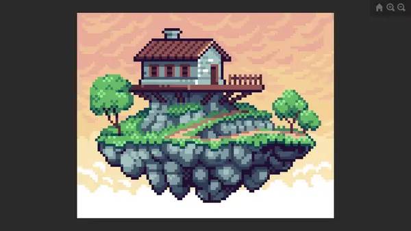 Персонаж Coloring Game 5 в процессе выполнения задания