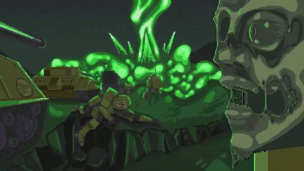 Персонаж Command & Conquer Tiberium Resurrection в процессе выполнения задания