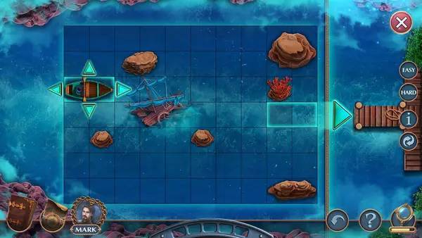 Персонаж Connected Hearts  The Full Moon Curse Collector's Edition в процессе выполнения задания