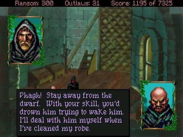 Персонаж Conquests of the Longbow  The Legend of Robin Hood в процессе выполнения задания