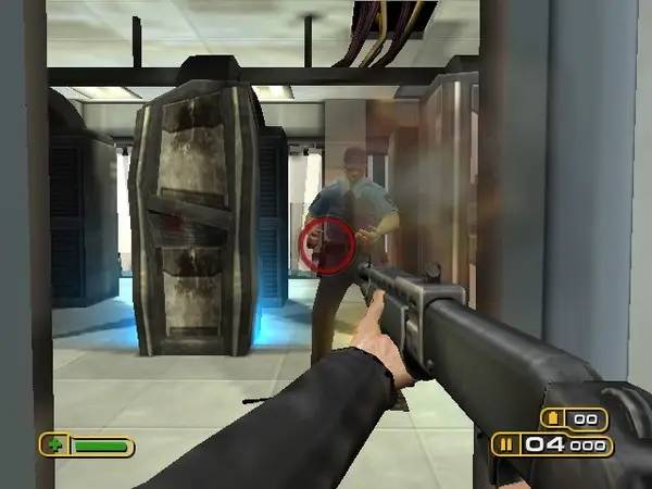 Персонаж Conspiracy Weapons of Mass Destruction в процессе выполнения задания