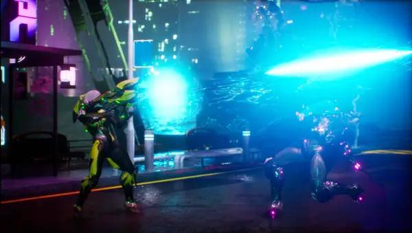 Персонаж Coreupt в процессе выполнения задания