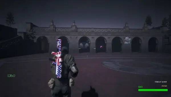 Персонаж COVID-20 в процессе выполнения задания