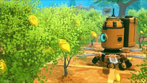 Персонаж Craftopia в процессе выполнения задания