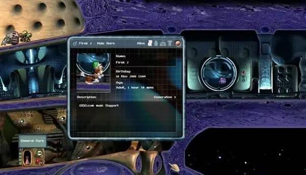 Персонаж Creatures Exodus в процессе выполнения задания