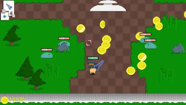 Персонаж Creeps Creeps Creeps! в процессе выполнения задания