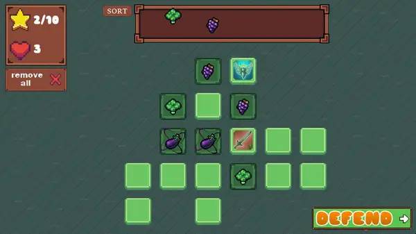 Персонаж CROPS! в процессе выполнения задания